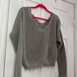Knit sweater